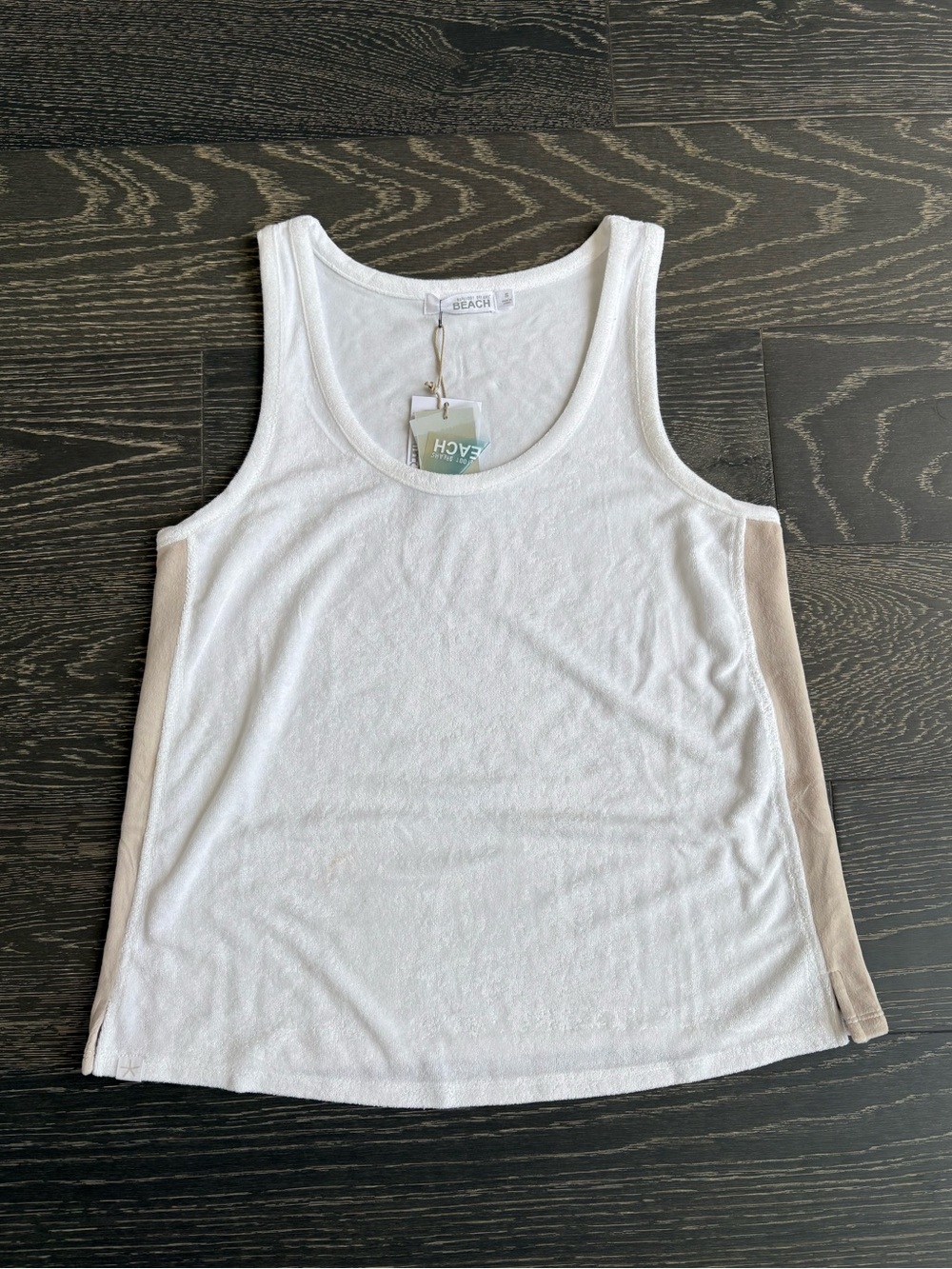 NWT BAREFOOT DREAMS Cozyterry and Luxechic Tank
